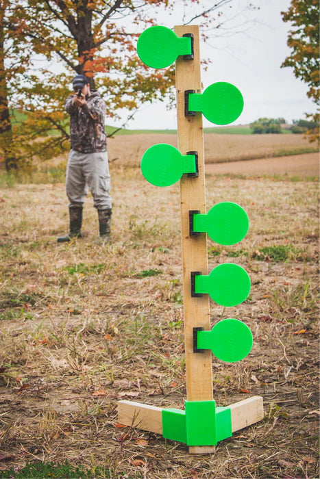 Throom® Dueling Tree Kit (6 - 6" round plates, 6 brackets, 1 alpha)