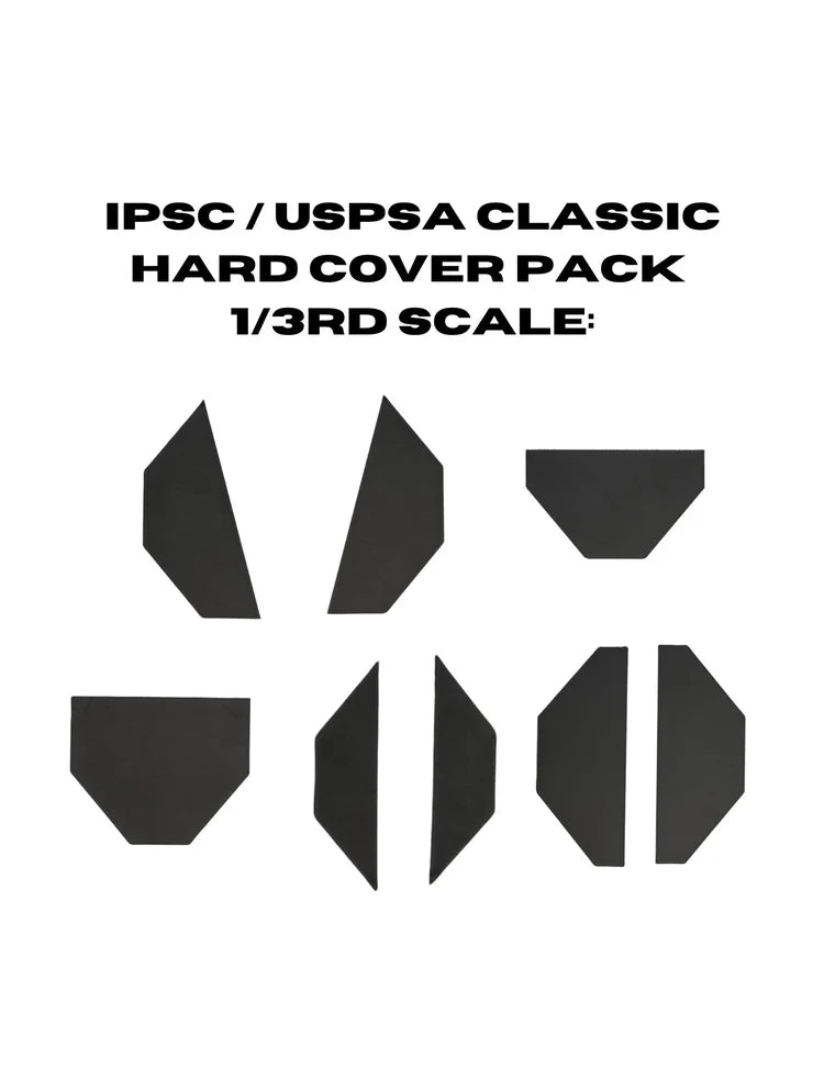 MTS IPSC Hard Cover Pack 1/3 Scale Dry Fire Targets