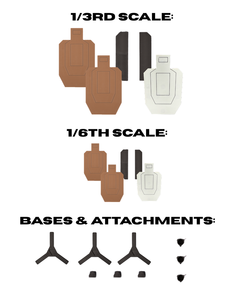 MTS USPSA Starter Pack w/o PVC Dry Fire Targets