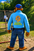 Range Monkeys Sun Hoody - Baby Blue